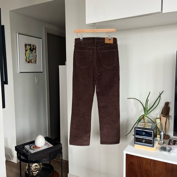 Aritzia Denim Forum The Arlo Brown New High Rise Ankle Length Jeans Sz 27 - Picture 7 of 15